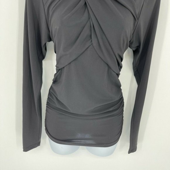 Isabel Marant Black Georgina Long Sleeve Blouse 38 - Picture 5 of 11